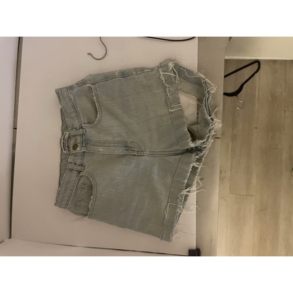 Woman's Short Cut Off Denim Shorts American Apparel‎ size 27